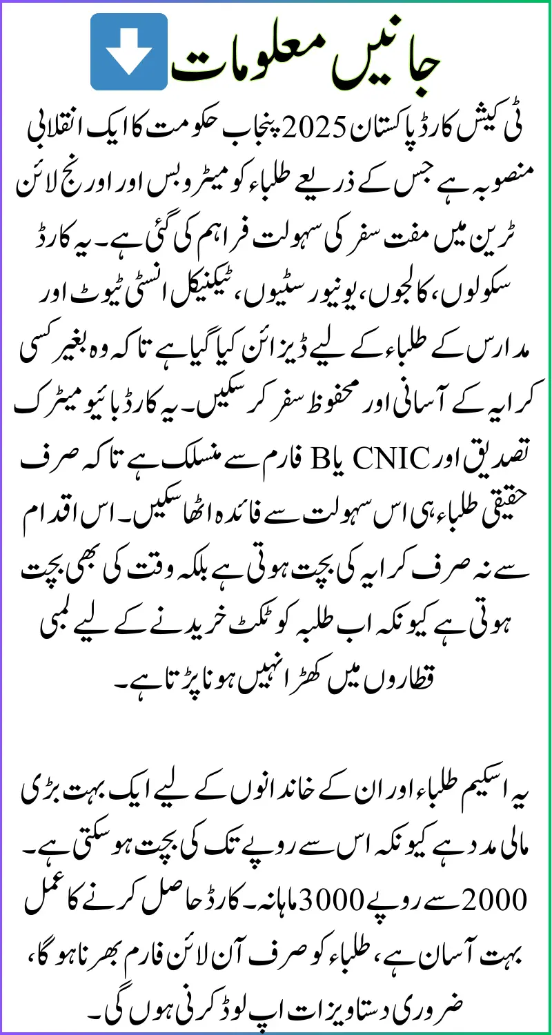 T Cash Card Pakistan