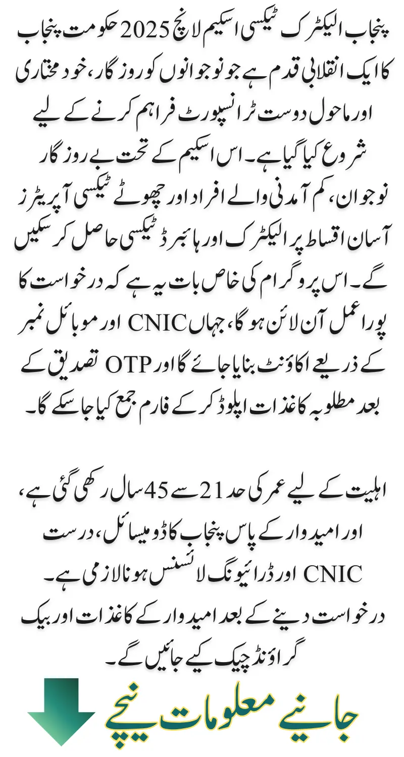 Punjab Electric Taxi Scheme Launch